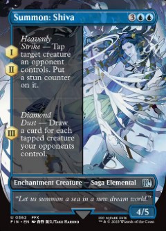 Summon: Shiva Final Fantasy Alternate Art